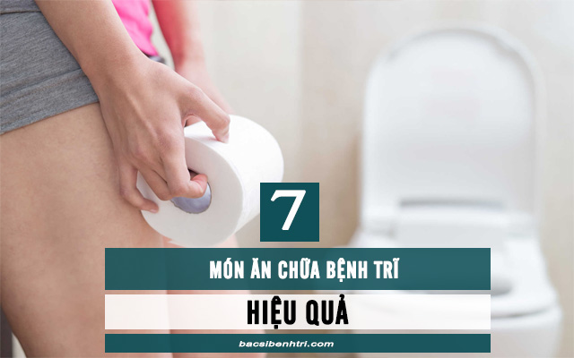 món ăn chữa bệnh trĩ