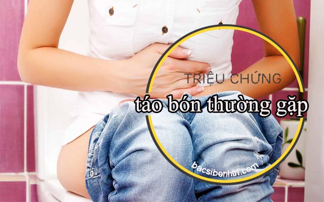 triệu chứng táo bón