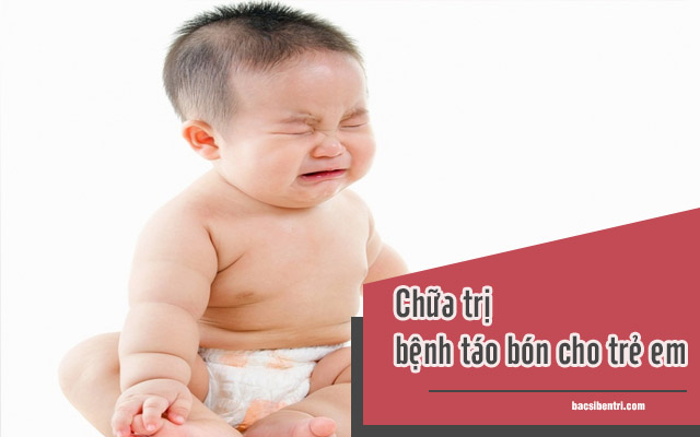 trị táo bón cho trẻ