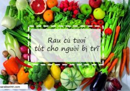 Người bị nhiễm trùng búi trĩ nên ăn nhiều rau củ tươi