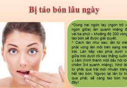 Mẹo xử lý khi bị táo bón không đi ngoài được cấp tốc