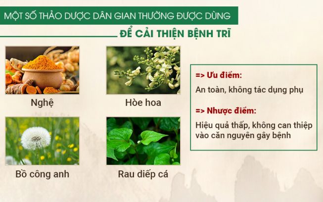 Dân gian chỉ là một phương pháp hỗ trợ điều trị trĩ