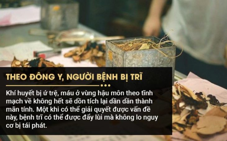 Nguyên tắc của Đông y trong đẩy lùi bệnh trĩ