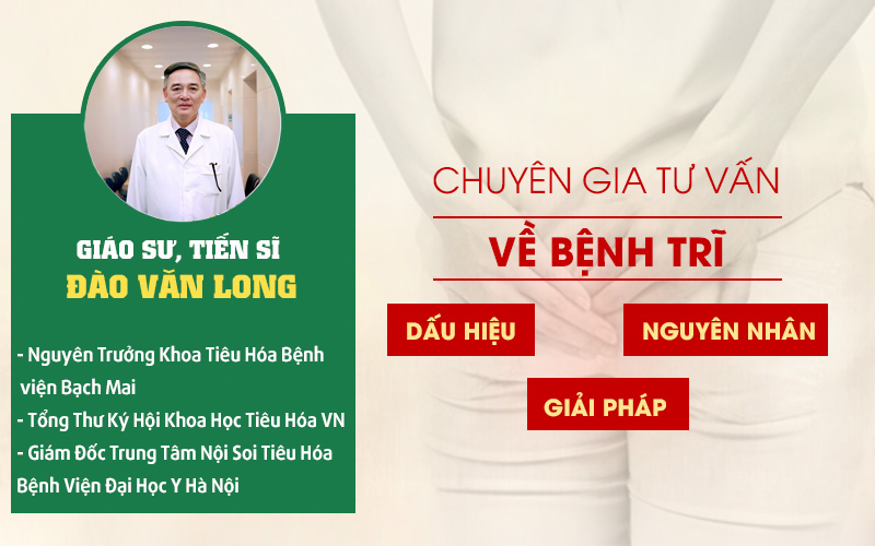 Tư vấn từ chuyên gia về bệnh trĩ