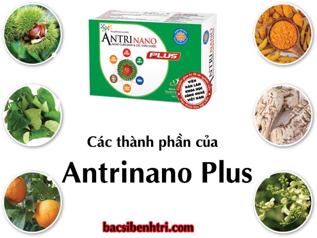 Thành phần của thuốc Antrinano