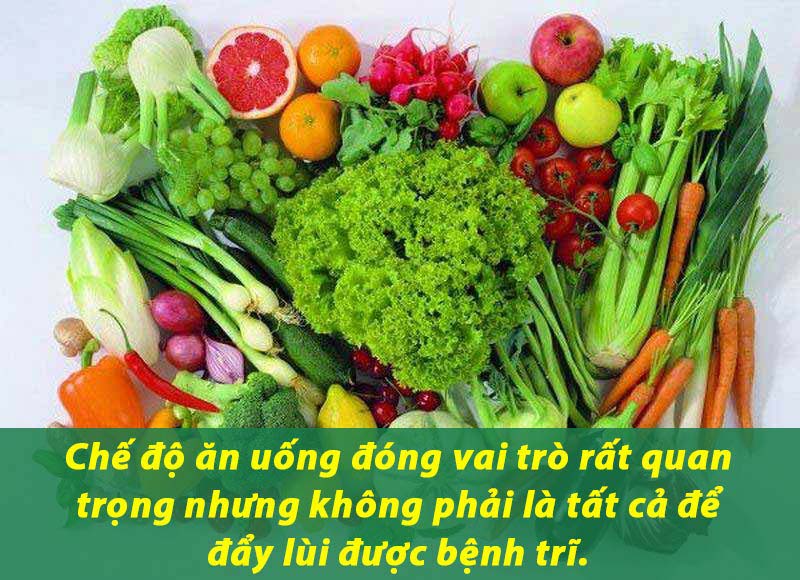 Chế độ dinh dưỡng đóng vai trò quan trọng trong đẩy lùi bệnh trĩ